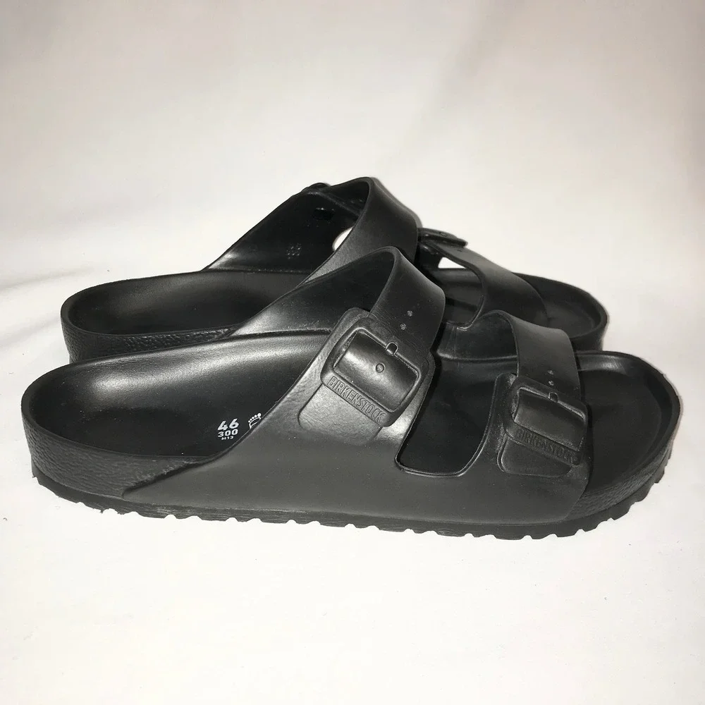 Birkenstock Arizona EVA Black Sandals Mens 13 Womens 15 Slides